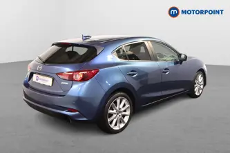 Mazda 3 Sport Nav Manual Petrol Hatchback - Stock Number (1487457) - Drivers side rear corner