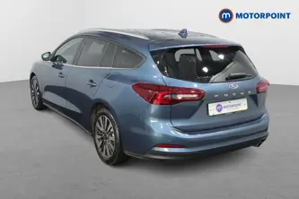 Ford Focus Titanium X Automatic Petrol-Electric Hybrid Estate - Stock Number (1488199) - Passenger side rear corner