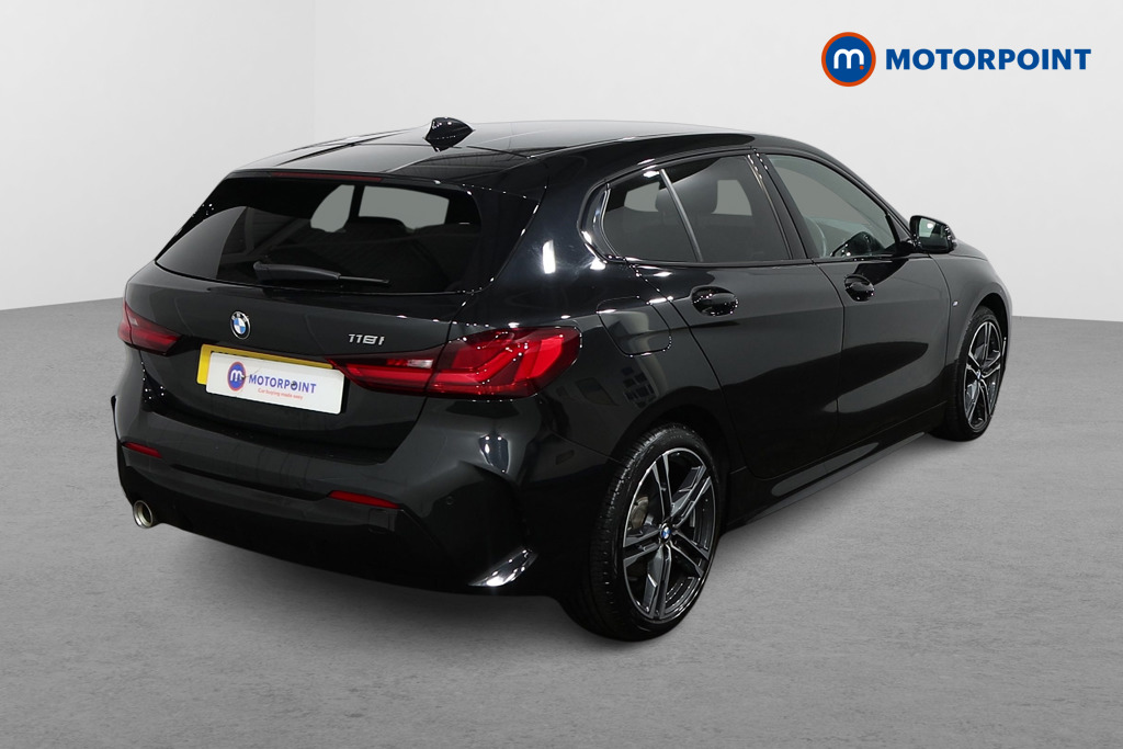 BMW 1 Series M Sport Automatic Petrol Hatchback - Stock Number (1482546) - Drivers side rear corner