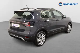 Volkswagen T-Cross SE Manual Petrol SUV - Stock Number (1485928) - Drivers side rear corner