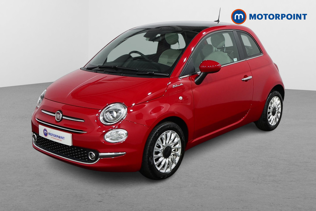 Fiat 500 Dolcevita Manual Petrol-Electric Hybrid Hatchback - Stock Number (1487532) - Passenger side front corner