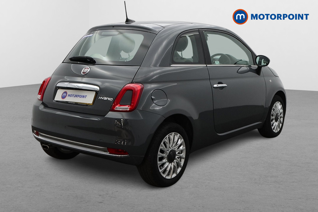 Fiat 500 Dolcevita Manual Petrol-Electric Hybrid Hatchback - Stock Number (1487832) - Drivers side rear corner