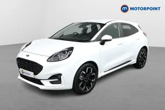 Ford Puma St-Line X Automatic Petrol-Electric Hybrid SUV - Stock Number (1489794) - Passenger side front corner