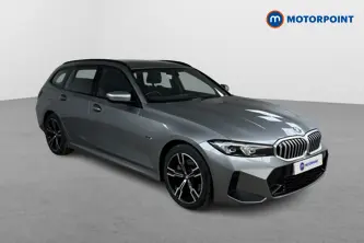 BMW 3 Series M Sport Automatic Petrol Plug-In Hybrid Estate - Stock Number (1481632) - Drivers side front corner