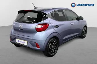 Hyundai I10 Premium Automatic Petrol Hatchback - Stock Number (1488010) - Drivers side rear corner