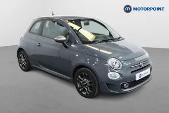 Fiat 500 Sport Manual Petrol-Electric Hybrid Hatchback - Stock Number (1486464) - Drivers side front corner