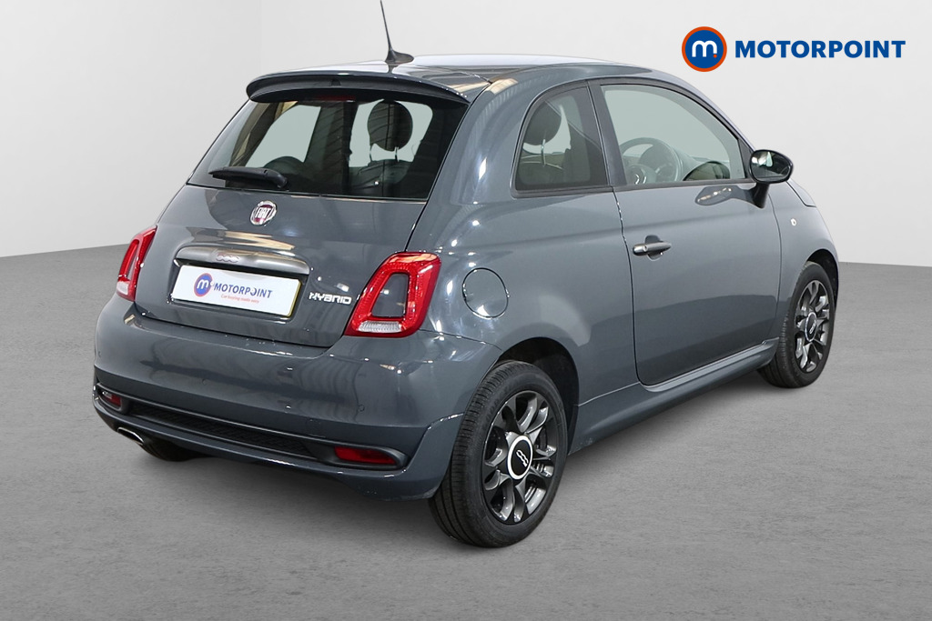 Fiat 500 Sport Manual Petrol-Electric Hybrid Hatchback - Stock Number (1486464) - Drivers side rear corner