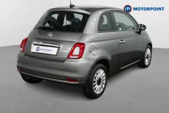 Fiat 500 Lounge Manual Petrol-Electric Hybrid Hatchback - Stock Number (1488546) - Drivers side rear corner