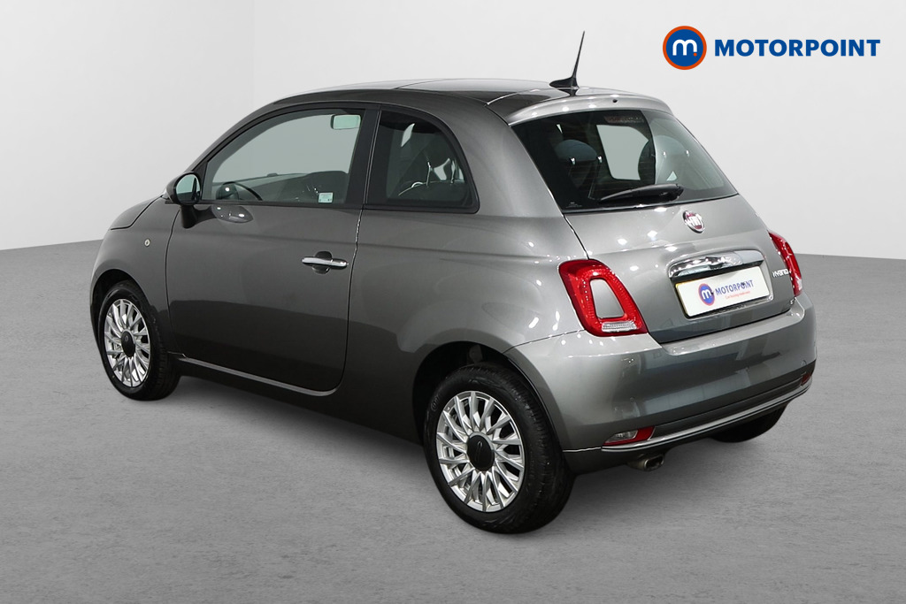 Fiat 500 Lounge Manual Petrol-Electric Hybrid Hatchback - Stock Number (1488546) - Passenger side rear corner