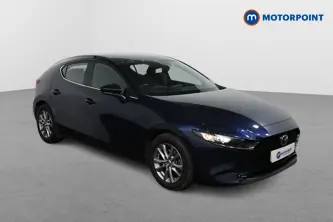 Mazda 3 Se-L Manual Petrol-Electric Hybrid Hatchback - Stock Number (1491427) - Drivers side front corner