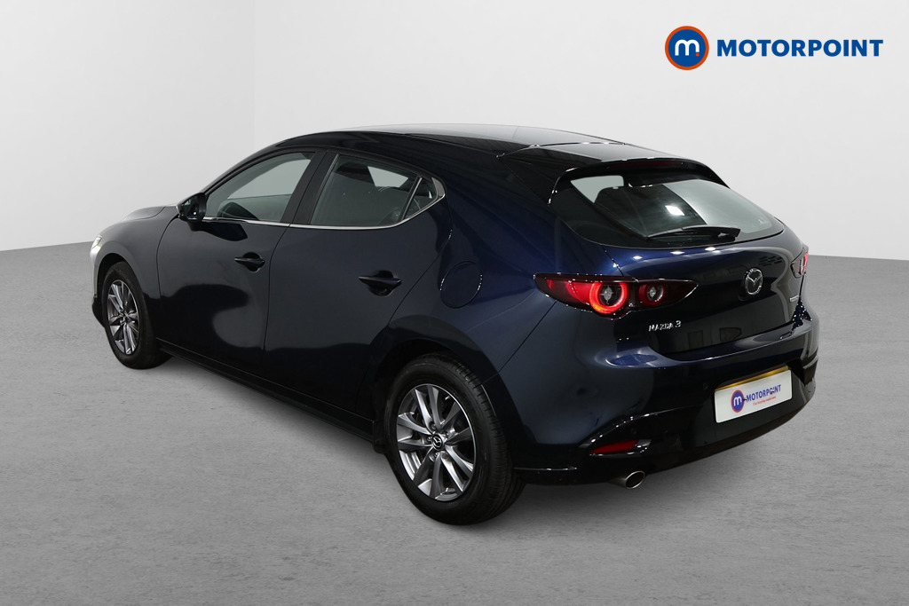 Mazda 3 Se-L Manual Petrol-Electric Hybrid Hatchback - Stock Number (1491427) - Passenger side rear corner