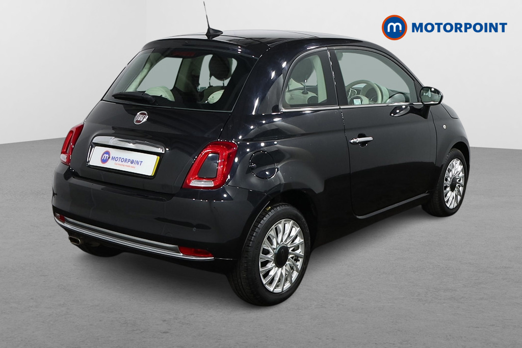 Fiat 500 Lounge Manual Petrol Hatchback - Stock Number (1491607) - Drivers side rear corner