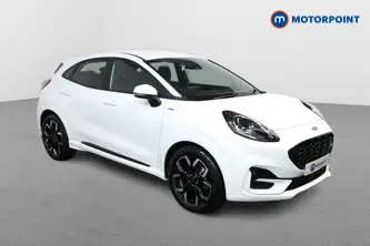 Ford Puma St-Line X Automatic Petrol-Electric Hybrid SUV - Stock Number (1489781) - Drivers side front corner