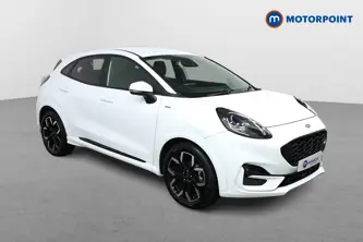 Ford Puma St-Line X Automatic Petrol-Electric Hybrid SUV - Stock Number (1489783) - Drivers side front corner