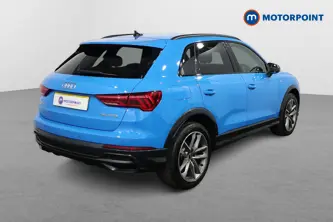 Audi Q3 Black Edition Manual Petrol SUV - Stock Number (1491216) - Drivers side rear corner