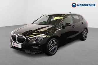 BMW 1 Series Sport Automatic Petrol Hatchback - Stock Number (1483975) - Passenger side front corner