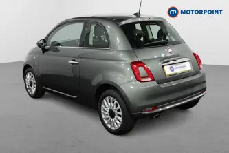 Fiat 500 Lounge Manual Petrol Hatchback - Stock Number (1486716) - Passenger side rear corner