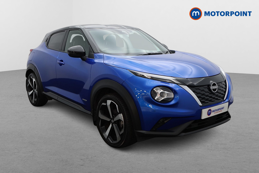 Nissan Juke Tekna Automatic Petrol-Electric Hybrid SUV - Stock Number (1487012) - Drivers side front corner