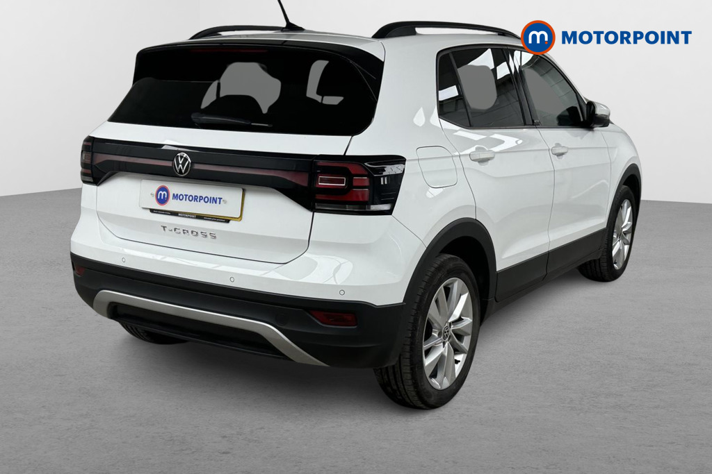 Volkswagen T-Cross Active Manual Petrol SUV - Stock Number (1488209) - Drivers side rear corner