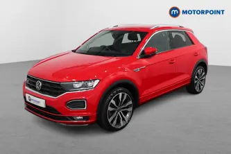 Volkswagen T-Roc R-Line Manual Petrol SUV - Stock Number (1491306) - Passenger side front corner