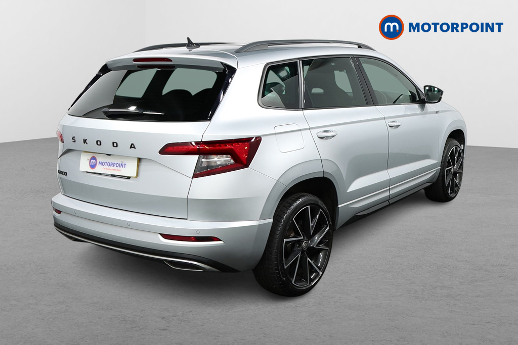 Skoda Karoq Sport Line Automatic Petrol SUV - Stock Number (1485851) - Drivers side rear corner