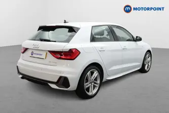 Audi A1 S Line Manual Petrol Hatchback - Stock Number (1485945) - Drivers side rear corner