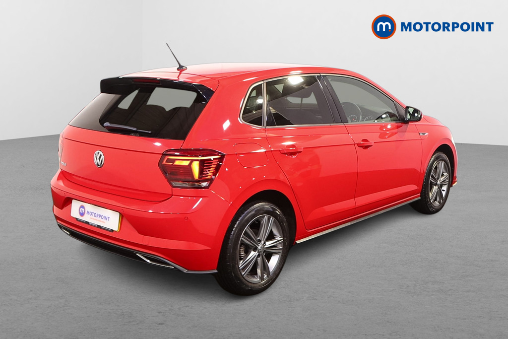 Volkswagen Polo R-Line Manual Petrol Hatchback - Stock Number (1487752) - Drivers side rear corner