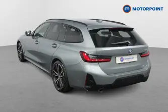 BMW 3 Series M Sport Automatic Petrol Plug-In Hybrid Estate - Stock Number (1487778) - Passenger side rear corner