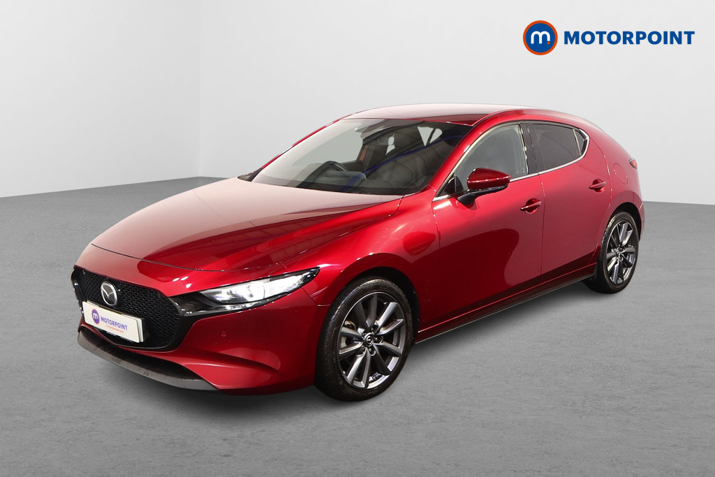 Mazda 3 Gt Sport Tech Manual Petrol-Electric Hybrid Hatchback - Stock Number (1488893) - Passenger side front corner