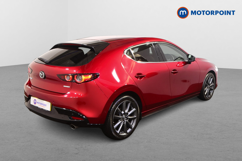 Mazda 3 Gt Sport Tech Manual Petrol-Electric Hybrid Hatchback - Stock Number (1488893) - Drivers side rear corner