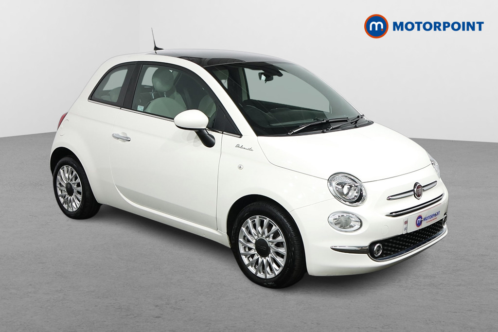 Fiat 500 Dolcevita Manual Petrol-Electric Hybrid Hatchback - Stock Number (1491095) - Drivers side front corner