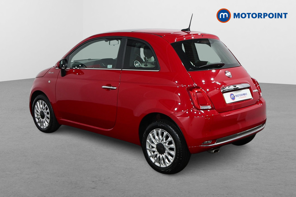 Fiat 500 Dolcevita Manual Petrol-Electric Hybrid Hatchback - Stock Number (1491108) - Passenger side rear corner