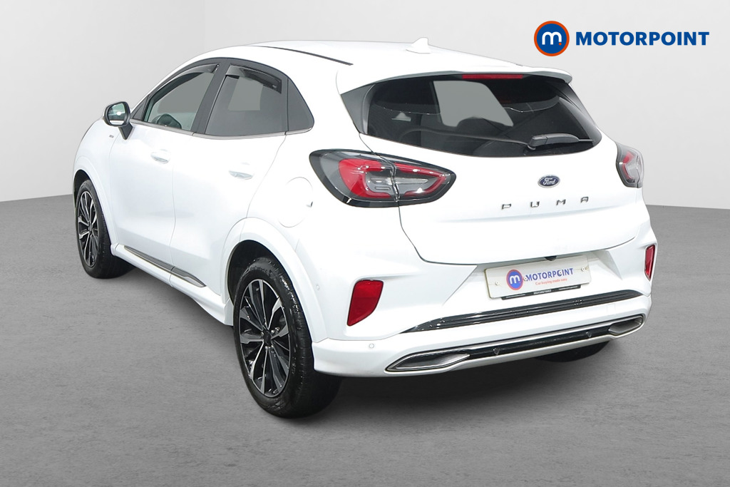 Ford Puma St-Line Vignale Manual Petrol-Electric Hybrid SUV - Stock Number (1491568) - Passenger side rear corner