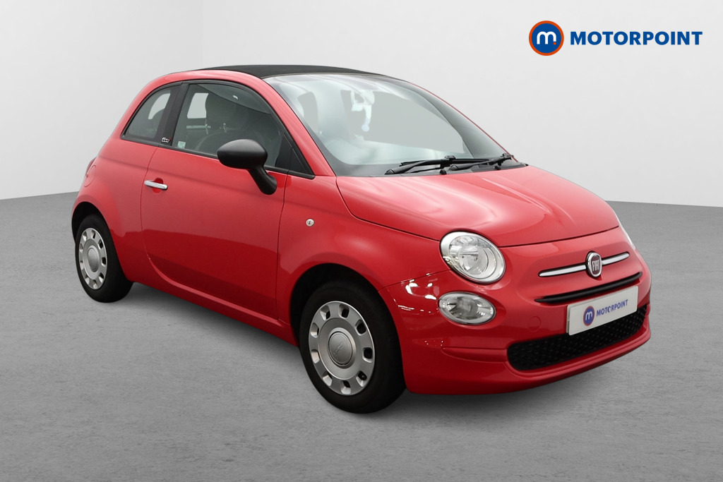 Fiat 500 POP Manual Petrol Convertible - Stock Number (1477367) - Drivers side front corner