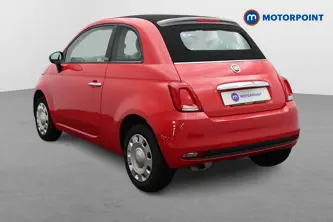 Fiat 500 POP Manual Petrol Convertible - Stock Number (1477367) - Passenger side rear corner