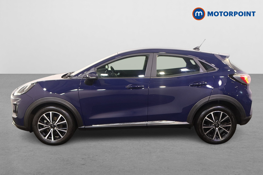 Ford Puma Titanium Manual Petrol-Electric Hybrid SUV - Stock Number (1484323) - Passenger side