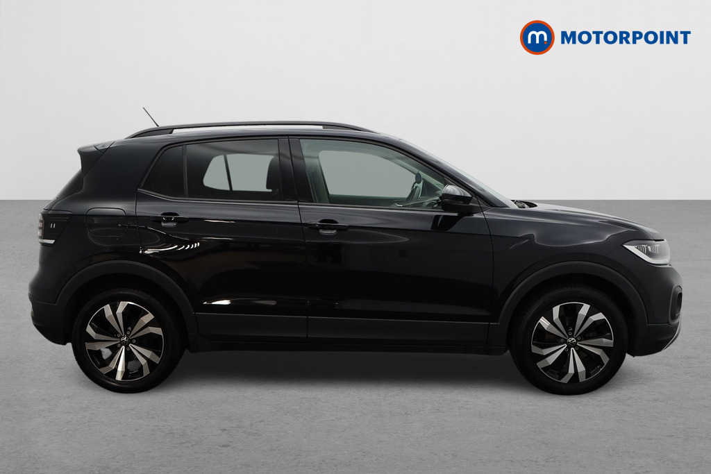 Volkswagen T-Cross Black Edition Manual Petrol SUV - Stock Number (1486036) - Drivers side