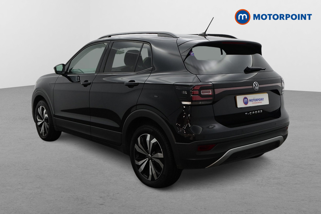 Volkswagen T-Cross Black Edition Manual Petrol SUV - Stock Number (1486036) - Passenger side rear corner