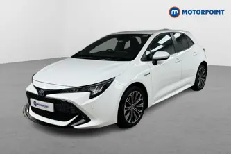 Toyota Corolla Design Automatic Petrol-Electric Hybrid Hatchback - Stock Number (1487643) - Passenger side front corner