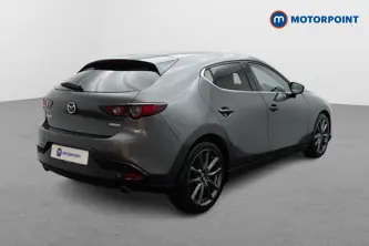 Mazda 3 Gt Sport Manual Petrol-Electric Hybrid Hatchback - Stock Number (1487881) - Drivers side rear corner