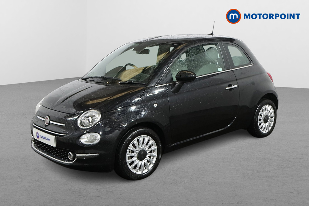 Fiat 500 Dolcevita Manual Petrol-Electric Hybrid Hatchback - Stock Number (1489369) - Passenger side front corner