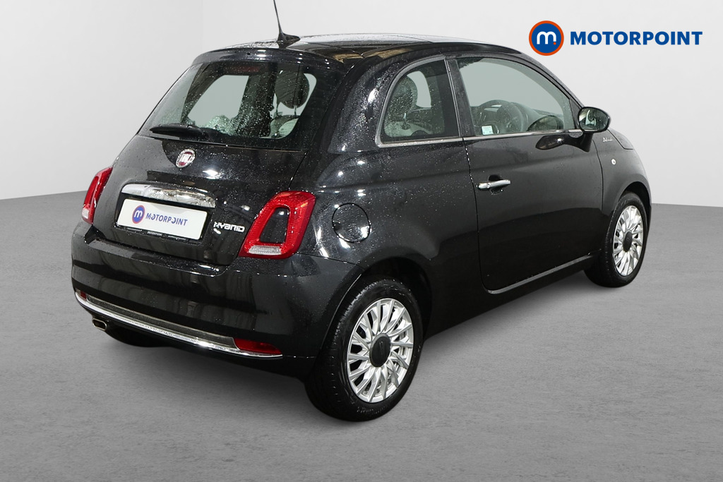 Fiat 500 Dolcevita Manual Petrol-Electric Hybrid Hatchback - Stock Number (1489369) - Drivers side rear corner