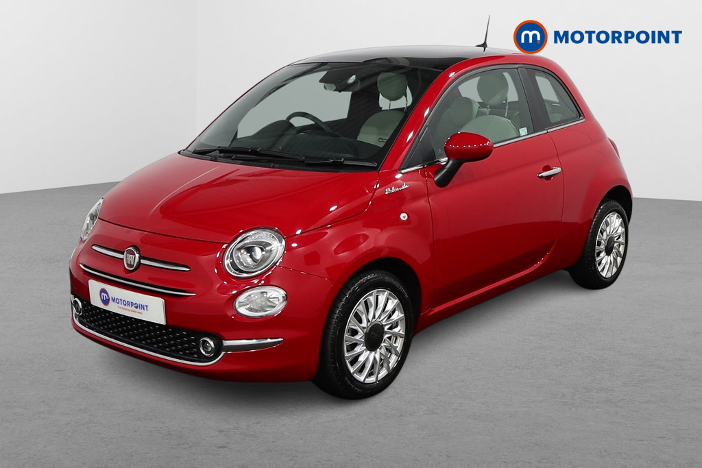 Fiat 500 Dolcevita Manual Petrol-Electric Hybrid Hatchback - Stock Number (1491101) - Passenger side front corner