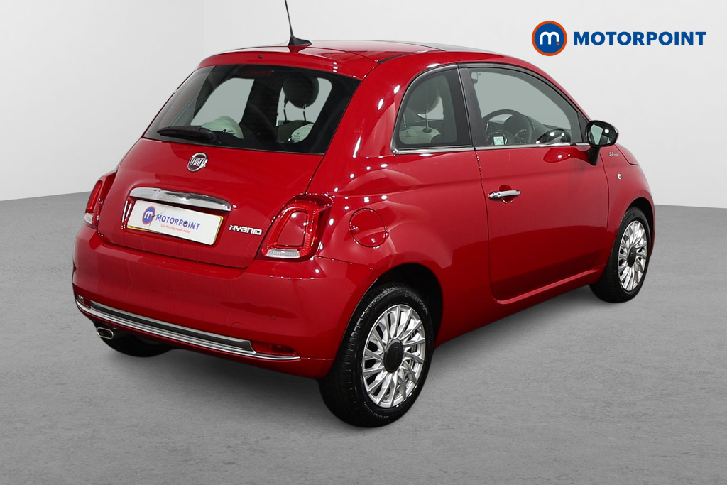 Fiat 500 Dolcevita Manual Petrol-Electric Hybrid Hatchback - Stock Number (1491101) - Drivers side rear corner