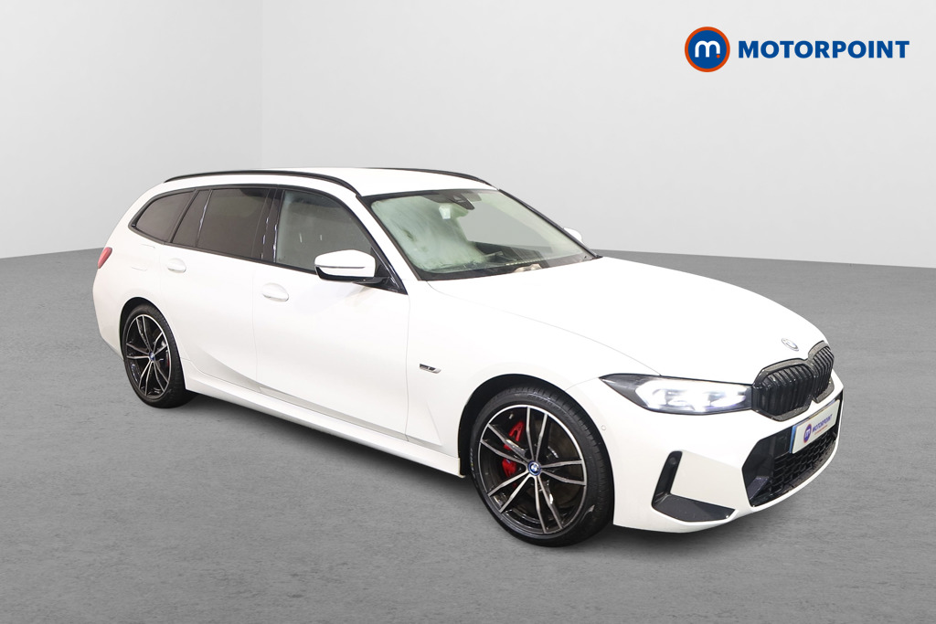 BMW 3 Series M Sport Automatic Petrol Plug-In Hybrid Estate - Stock Number (1484753) - Drivers side front corner