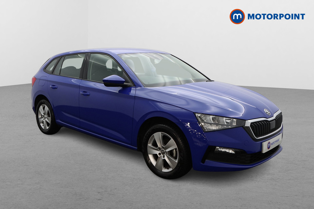 Skoda Scala SE Manual Petrol Hatchback - Stock Number (1486824) - Drivers side front corner