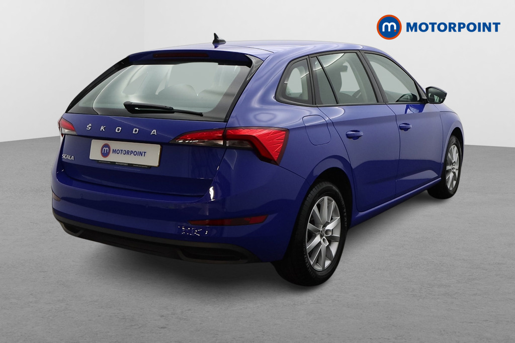 Skoda Scala SE Manual Petrol Hatchback - Stock Number (1486832) - Drivers side rear corner