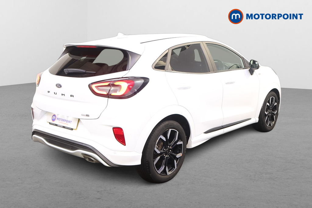 Ford Puma St-Line X Manual Petrol-Electric Hybrid SUV - Stock Number (1486873) - Drivers side rear corner