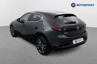 Mazda 3 Gt Sport Tech Manual Petrol-Electric Hybrid Hatchback - Stock Number (1489938) - Passenger side rear corner