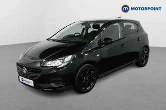 Vauxhall Corsa Sri Vx-Line Nav Black Manual Petrol Hatchback - Stock Number (1484426) - Passenger side front corner